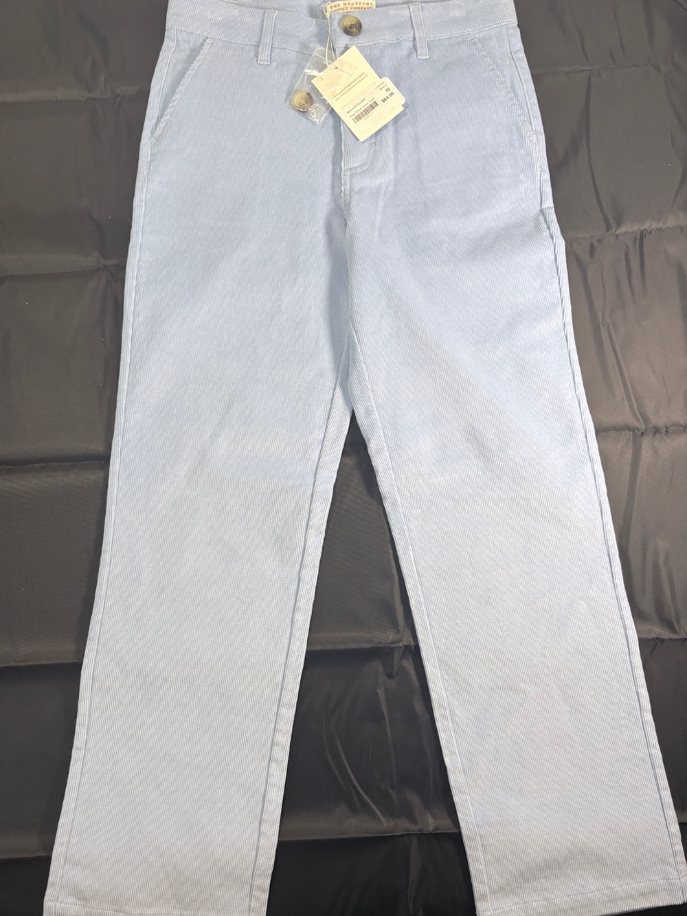 Beaufort Bonnet Company Corduroy Prep School Pants Size 10 Light Blue NWT